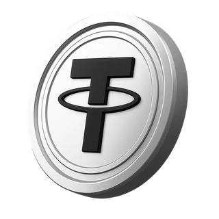 Sección de generación de confianza para inversores con la moneda cripto Tether USDT